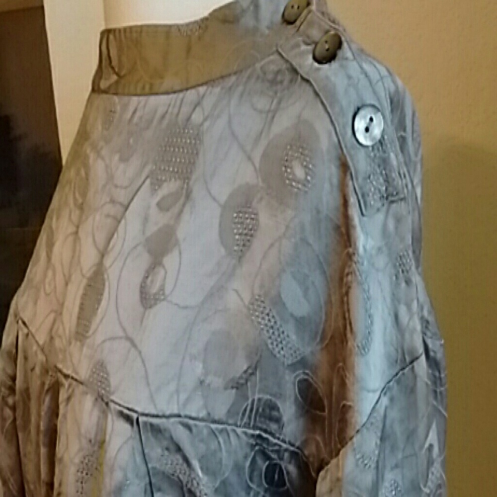 EQ:IQ Brocade Blouse SOLD